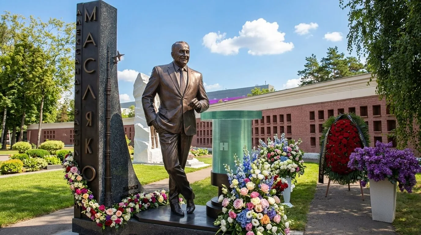 Могила Александра Маслякова