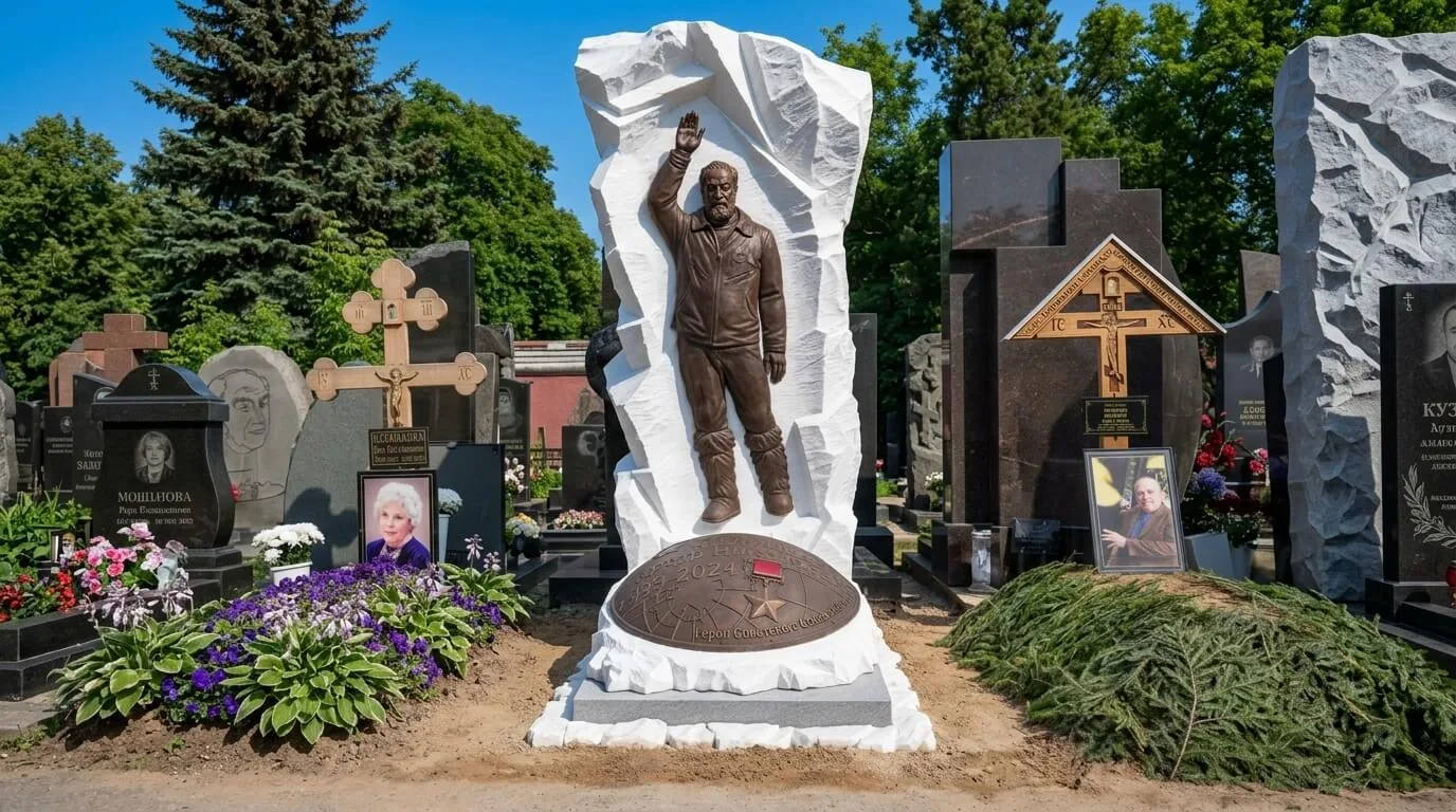 Могила Артура Чилингарова