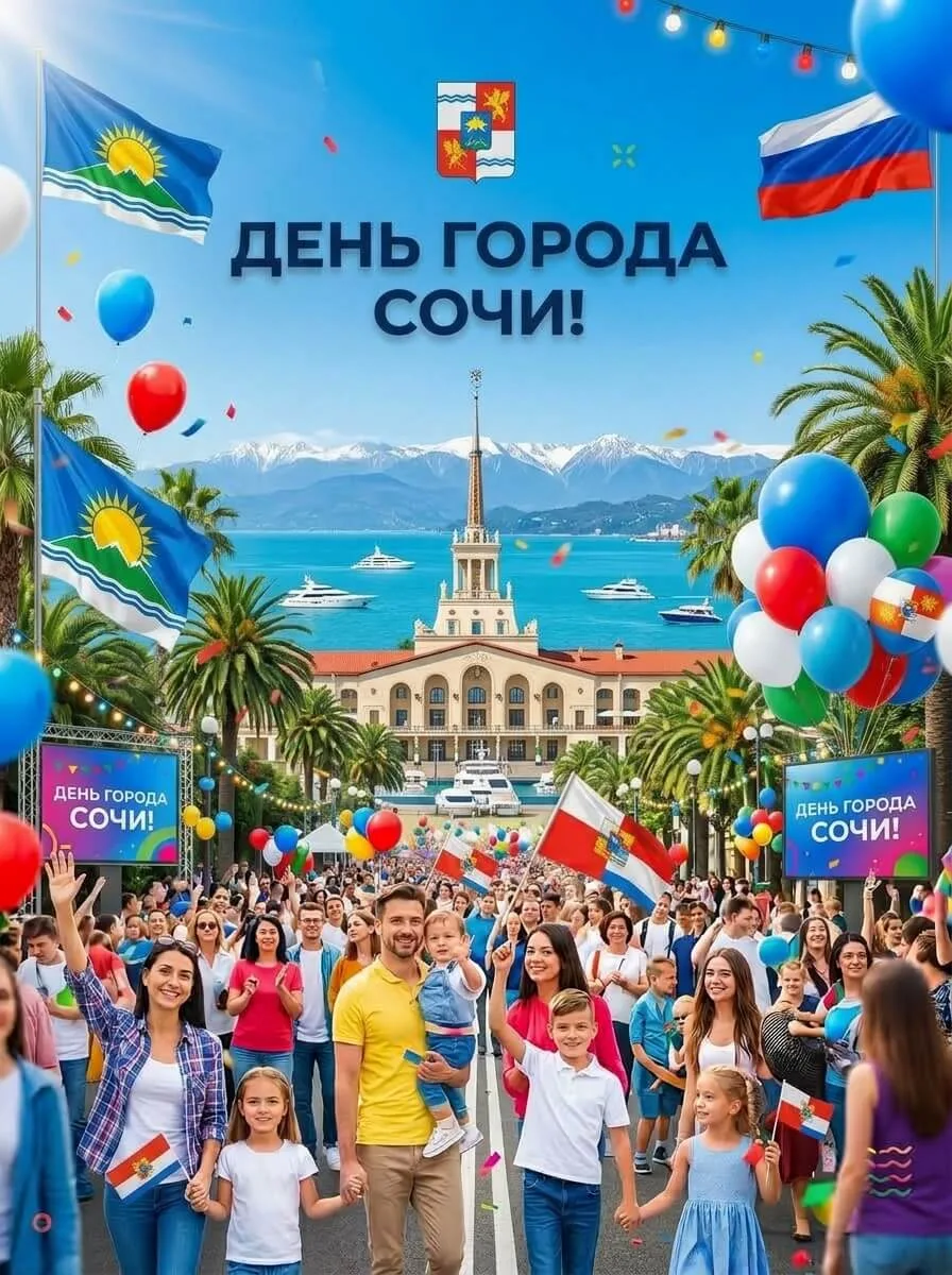 День города Сочи — Ежегодный праздник города Сочи
