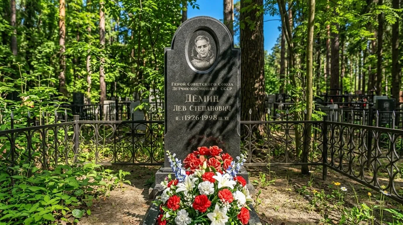 Могила Льва Дёмина