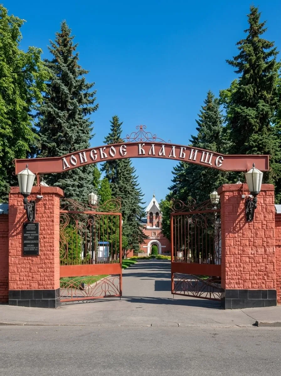 Новое Донское кладбище — Некрополь при первом советском крематории, место массовых захоронений жертв политических репрессий