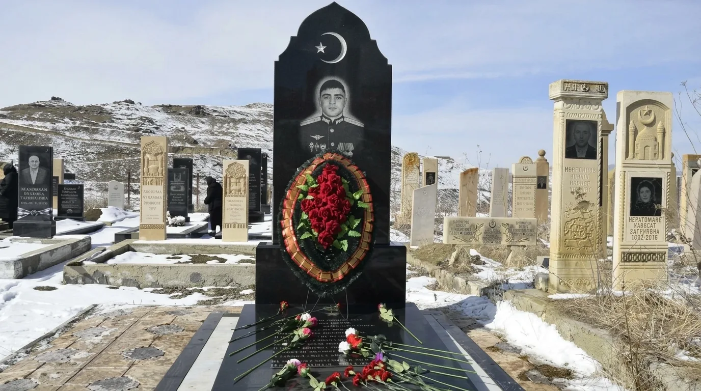 Могила Нурмагомеда Гаджимагомедова