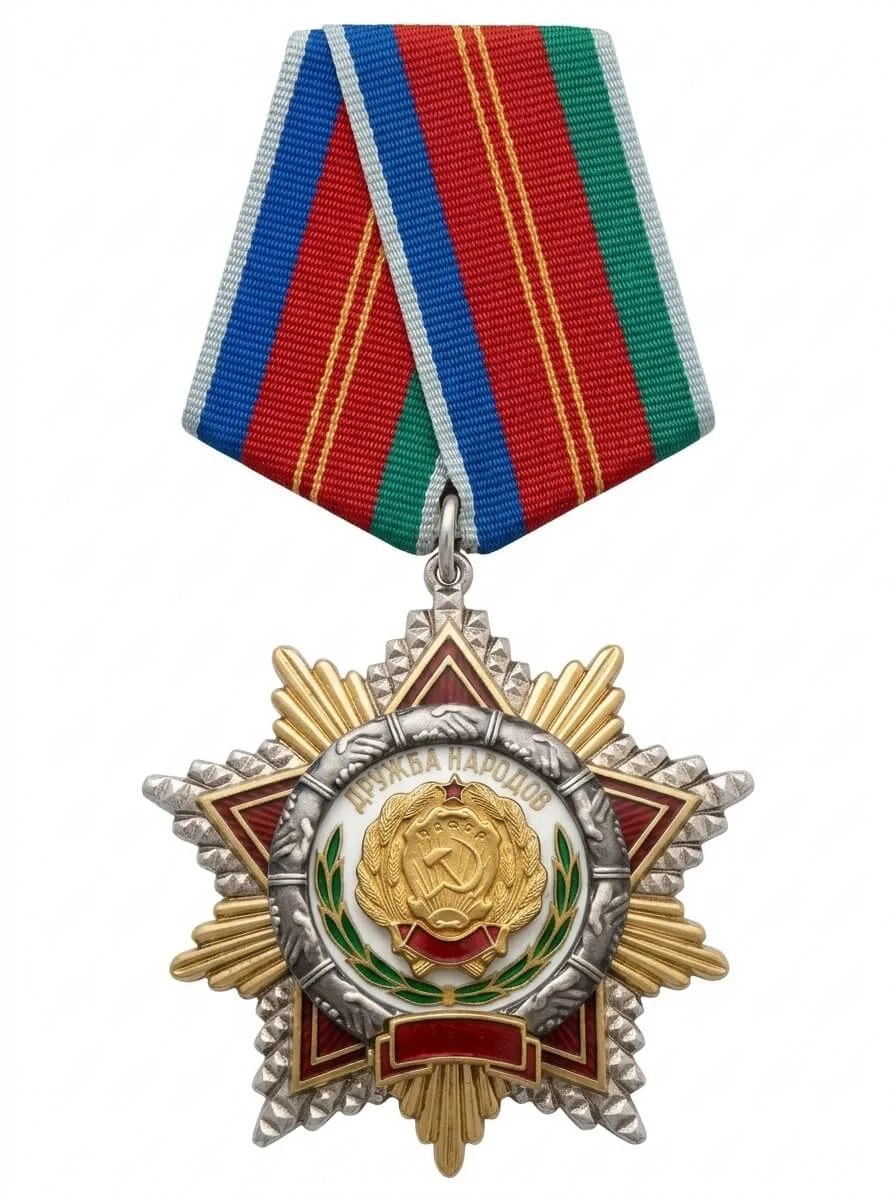 Российский орден Дружбы народов, 1992—1994 годы, с гербом России