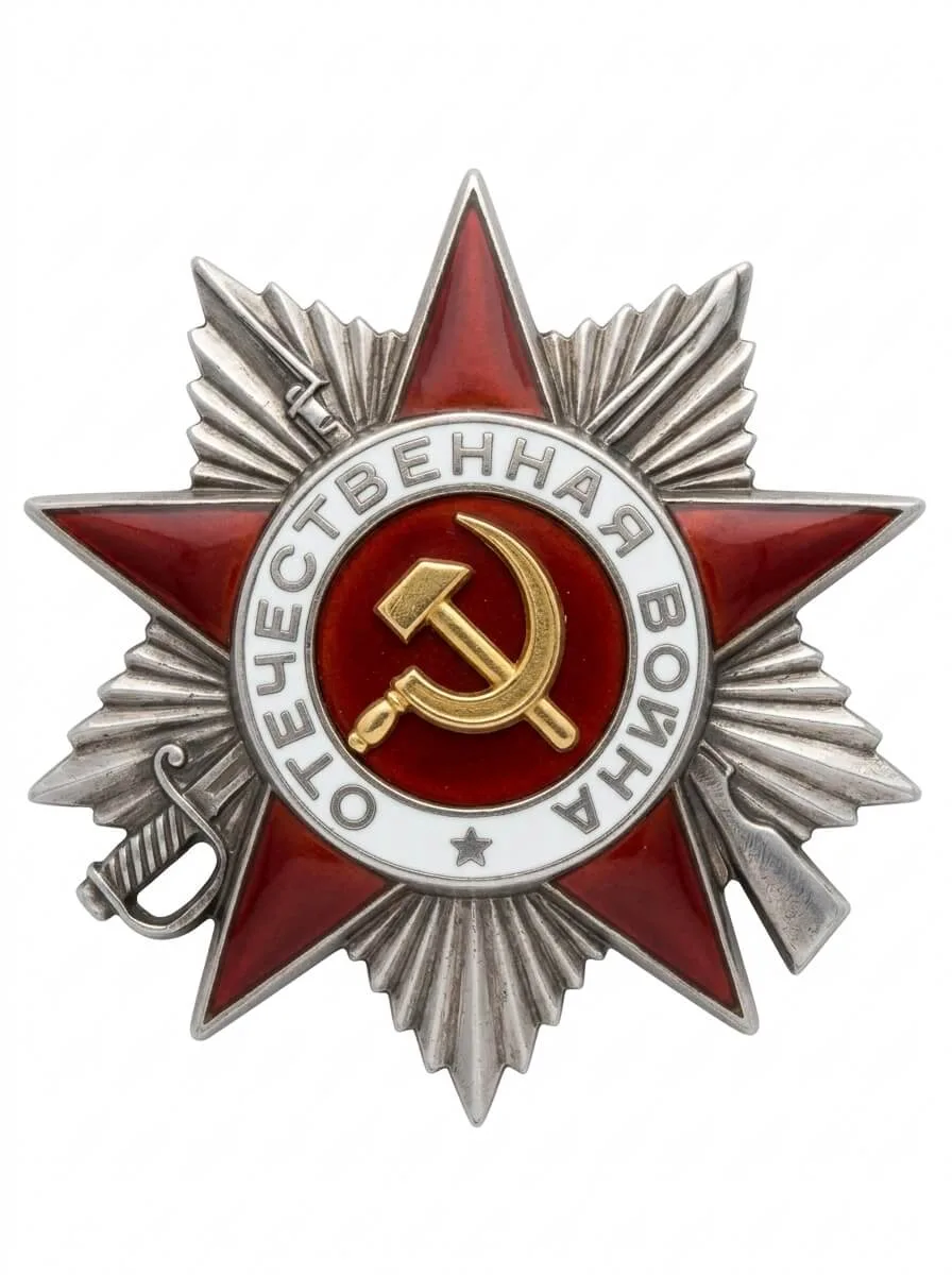 Орден Отечественной Войны II степени (второй тип — «винтовой», июнь 1943—1991 гг.)