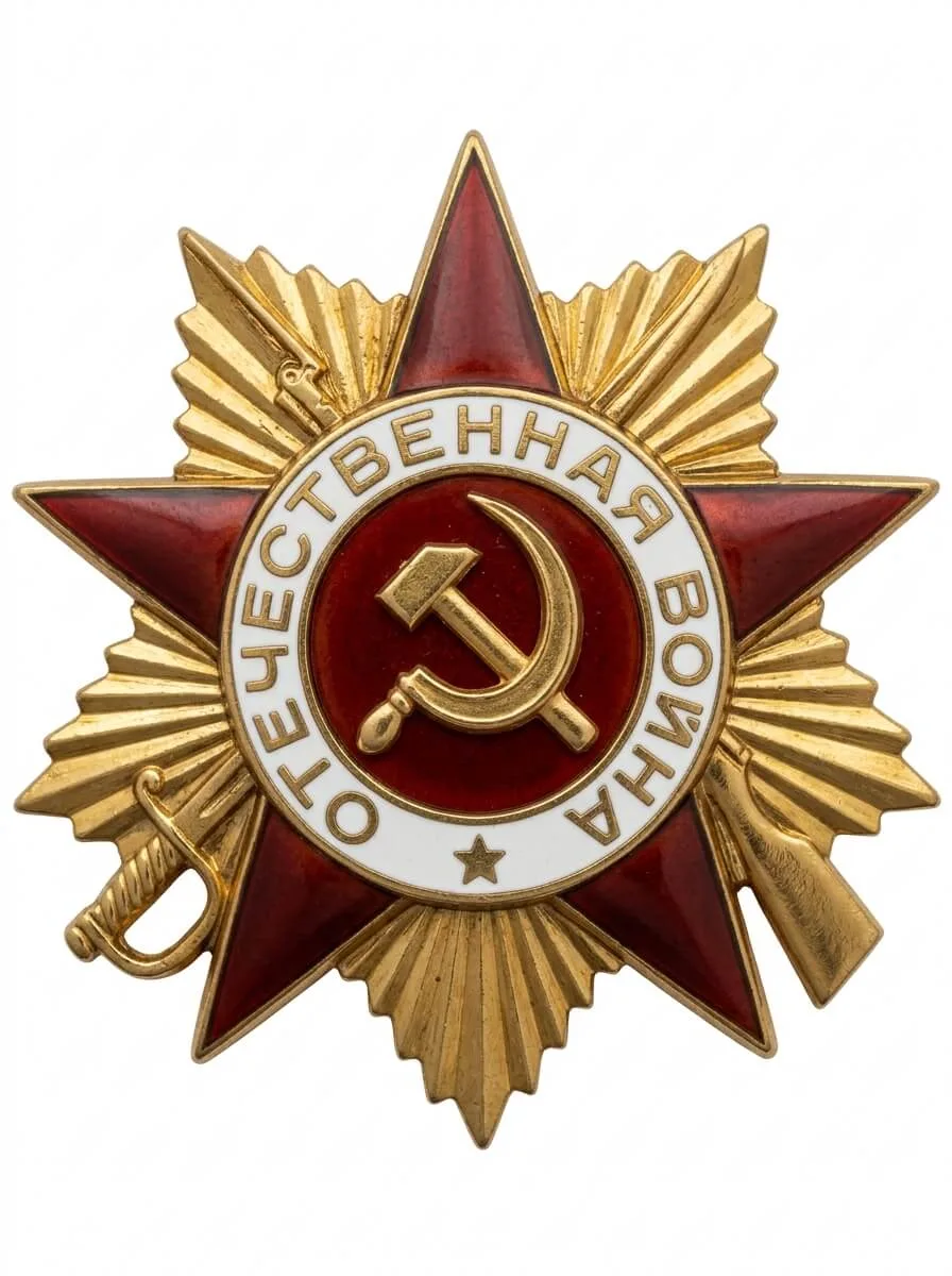 Орден Отечественной Войны I степени (второй тип — «винтовой», июнь 1943—1991 гг.)