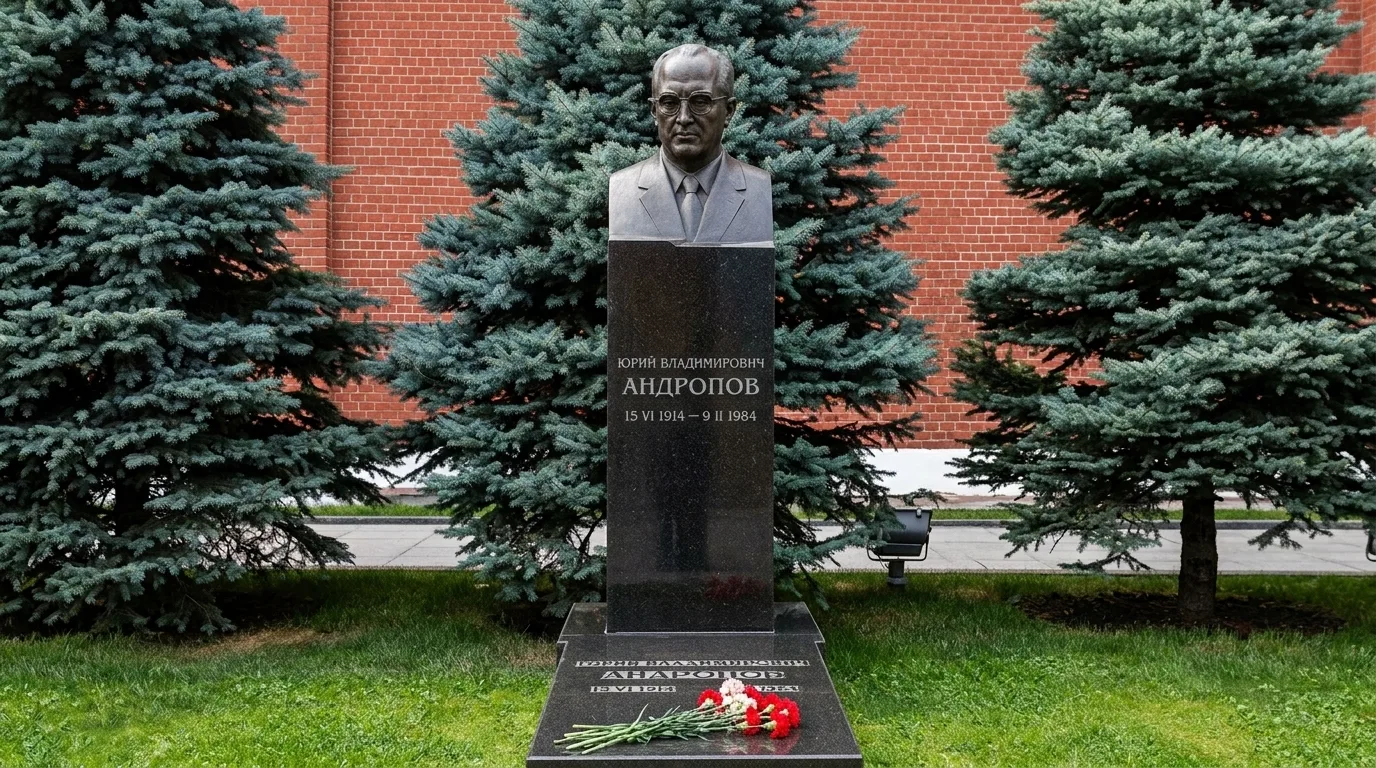 Могила Юрия Андропова