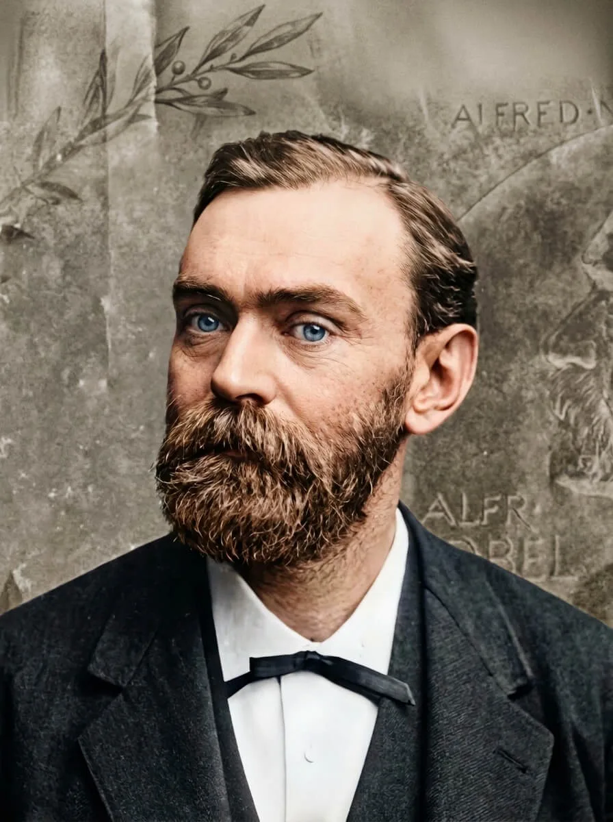 Альфред Нобель — Шведский химик, изобретатель динамита, промышленник, учредитель Нобелевской премии