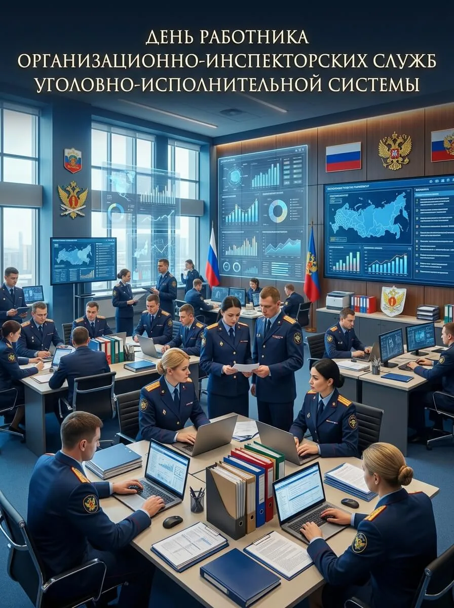 День работника организационно-инспекторских служб уголовно-исполнительной системы — Ведомственный профессиональный праздник работников уголовно-исполнительной системы