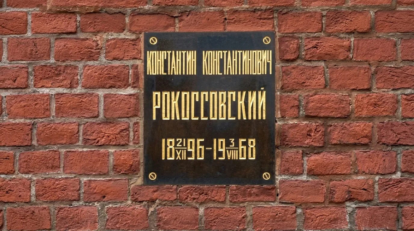 Могила Константина Рокоссовского