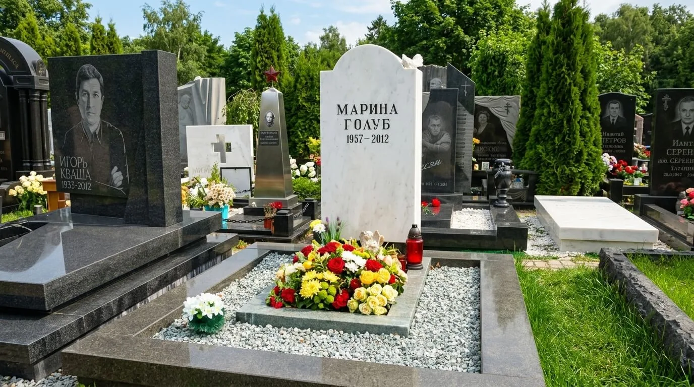 Могила Марины Голуб