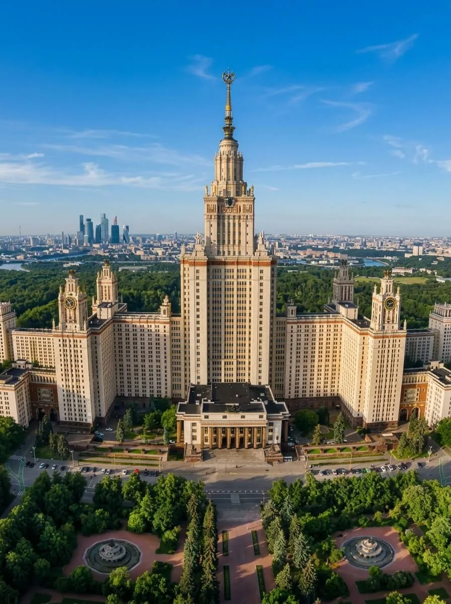 Московский государственный университет имени М. В. Ломоносова — Старейший университет России в Москве