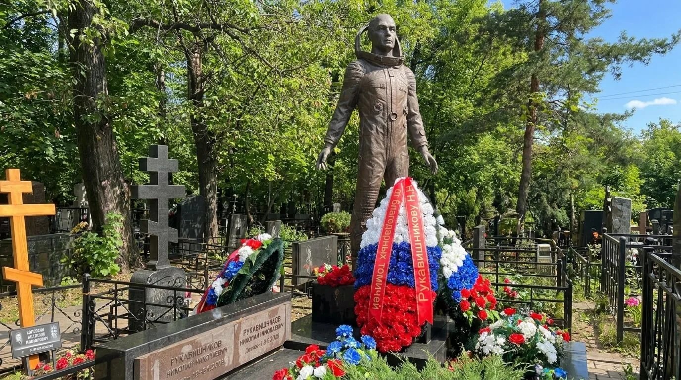 Могила Николая Рукавишникова