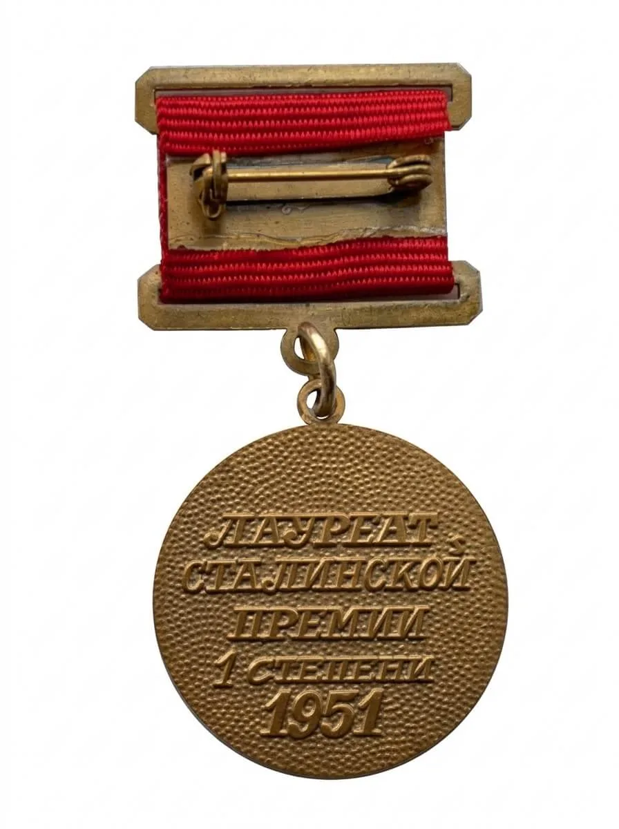 Знак Сталинской премии первой степени