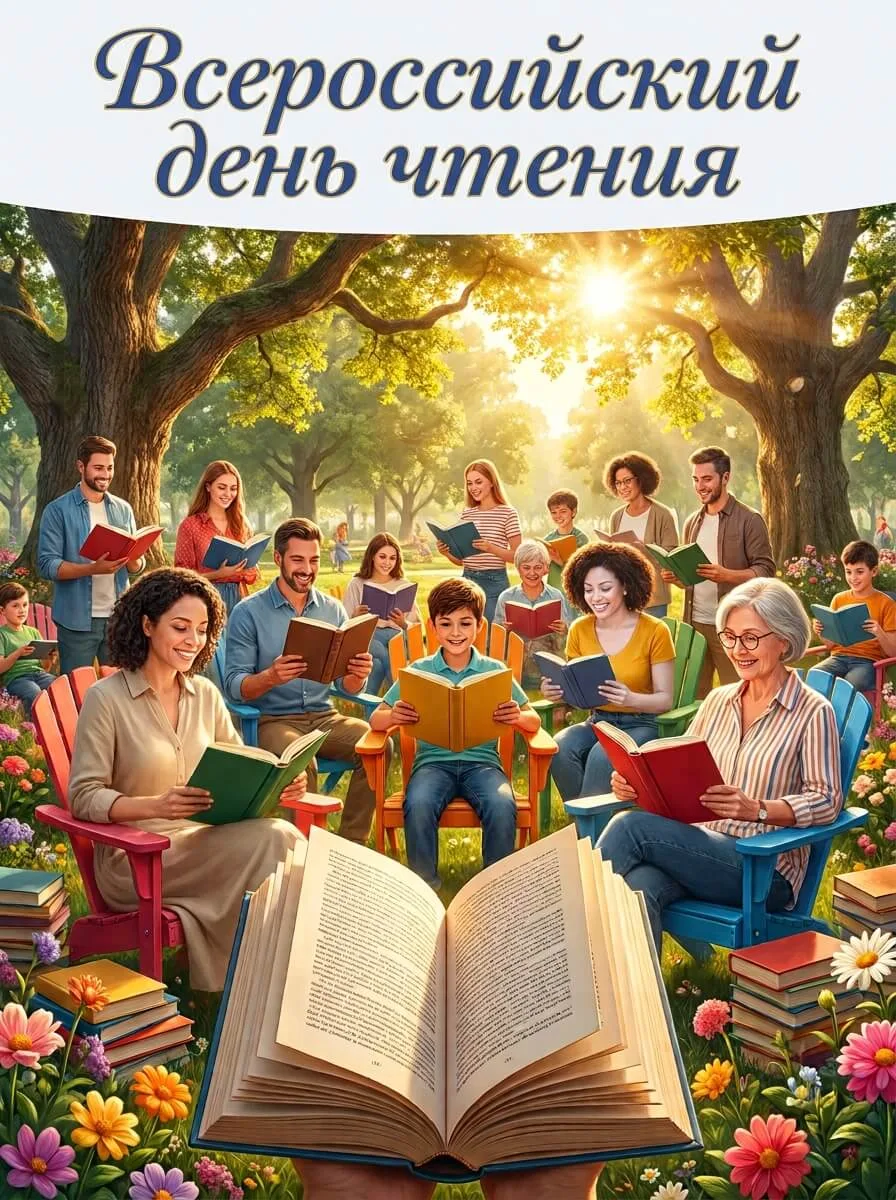 Всероссийский день чтения — Праздник книги и чтения в России