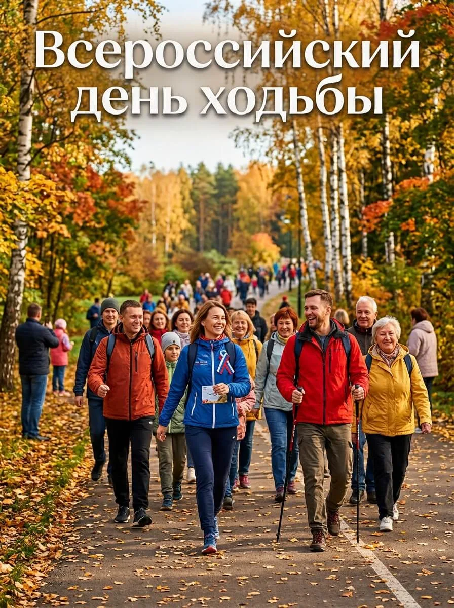 Всероссийский день ходьбы — Российская часть Международного дня ходьбы