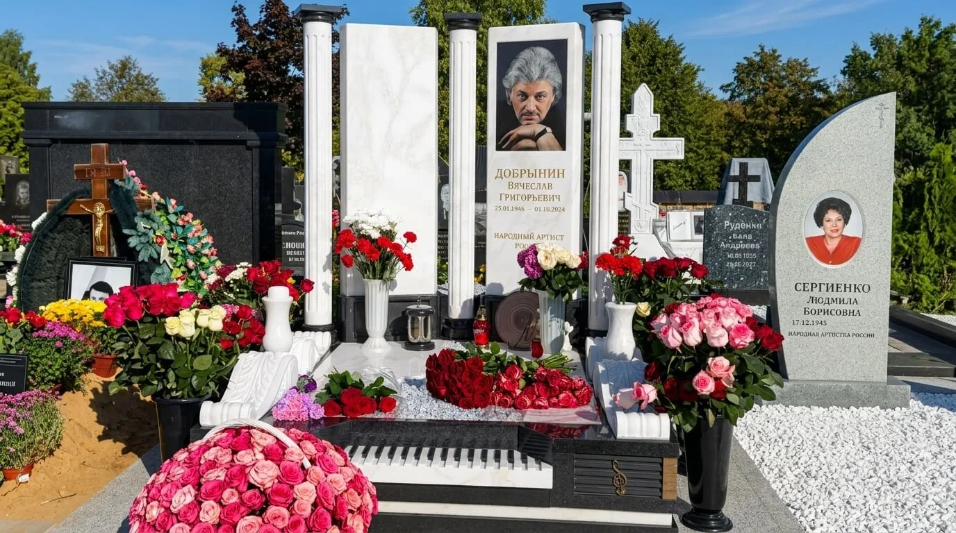 Могила Вячеслава Добрынина